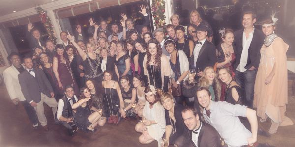 The VoiceOver Network VOND Gatsby Christmas Party