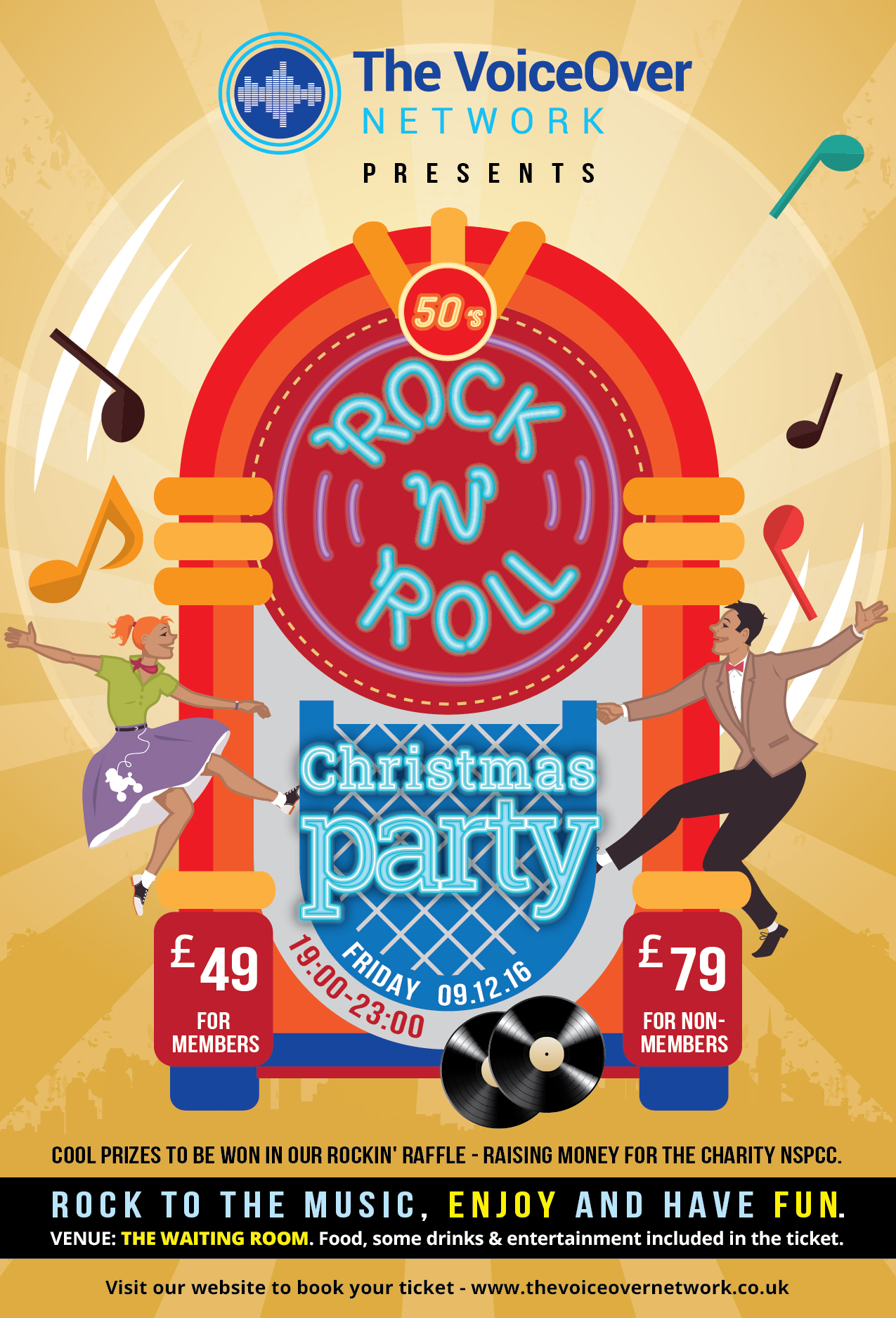 Christmas Party 2016 - 50s Rock N Roll - London